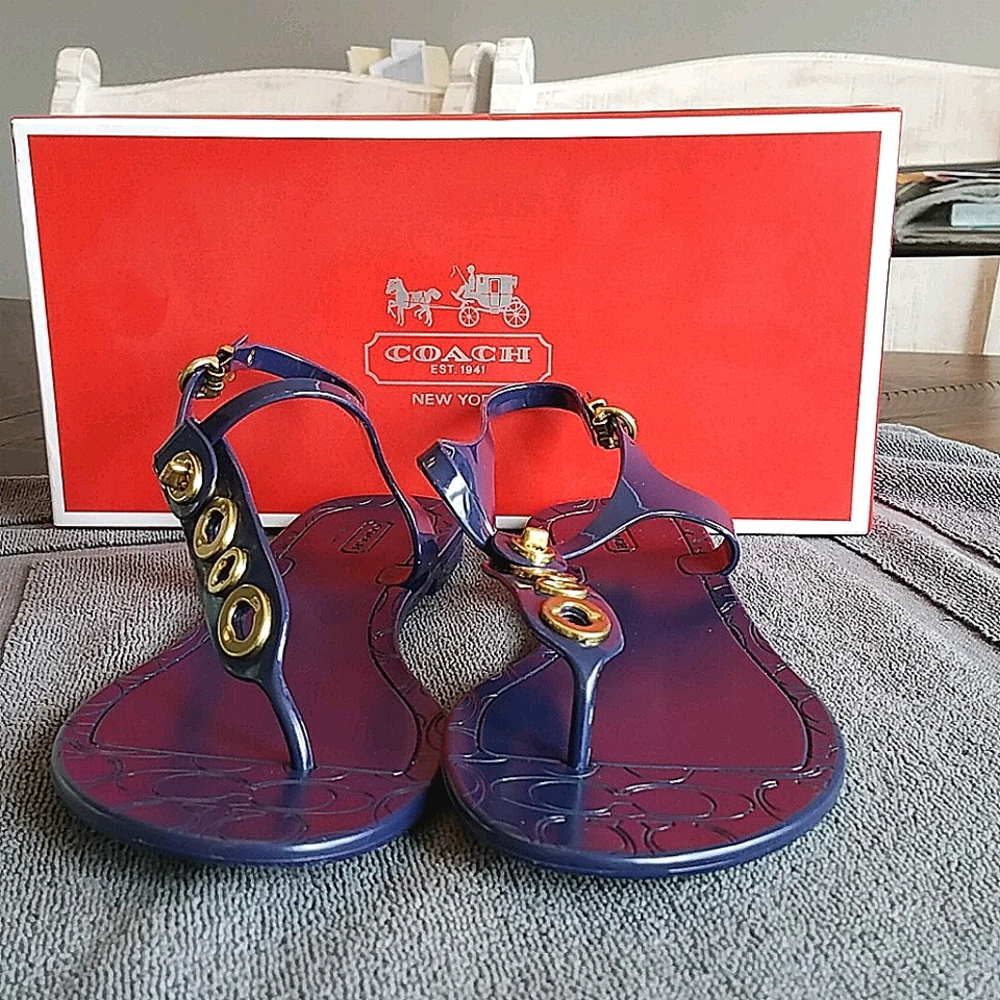Coach Casual Jelly Sandals